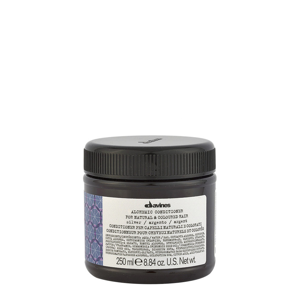 Davines Alchemic Conditioner Silver 250ml - Coloured conditioning cream