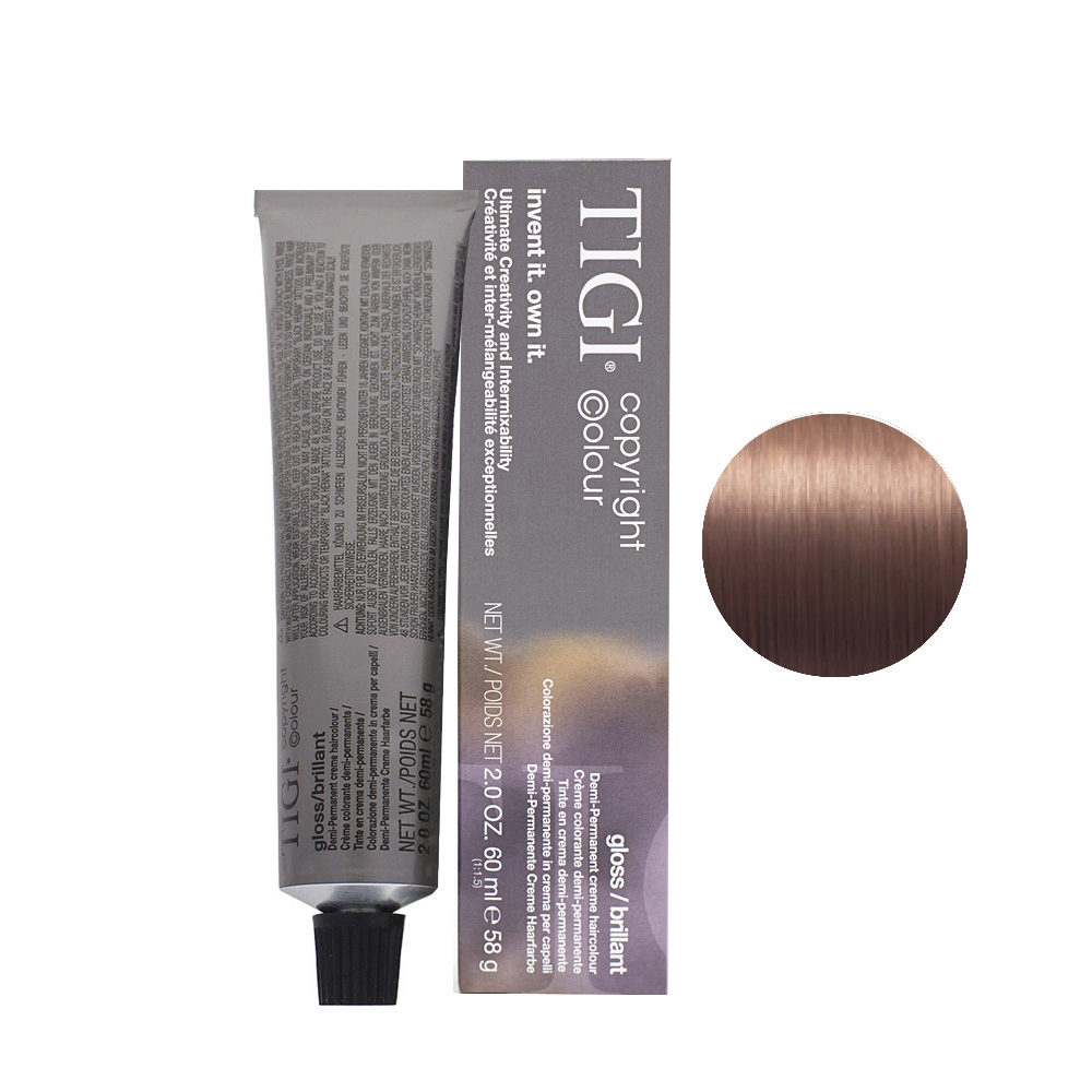 6/23 Dark violet golden blonde Tigi Gloss 60ml