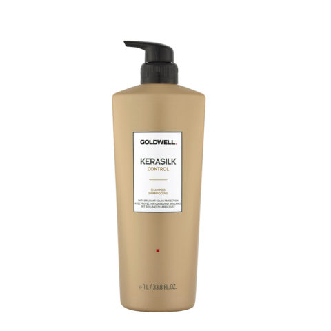 Goldwell Kerasilk Control Shampoo 1000ml - shampoo for unruly and frizzy hair