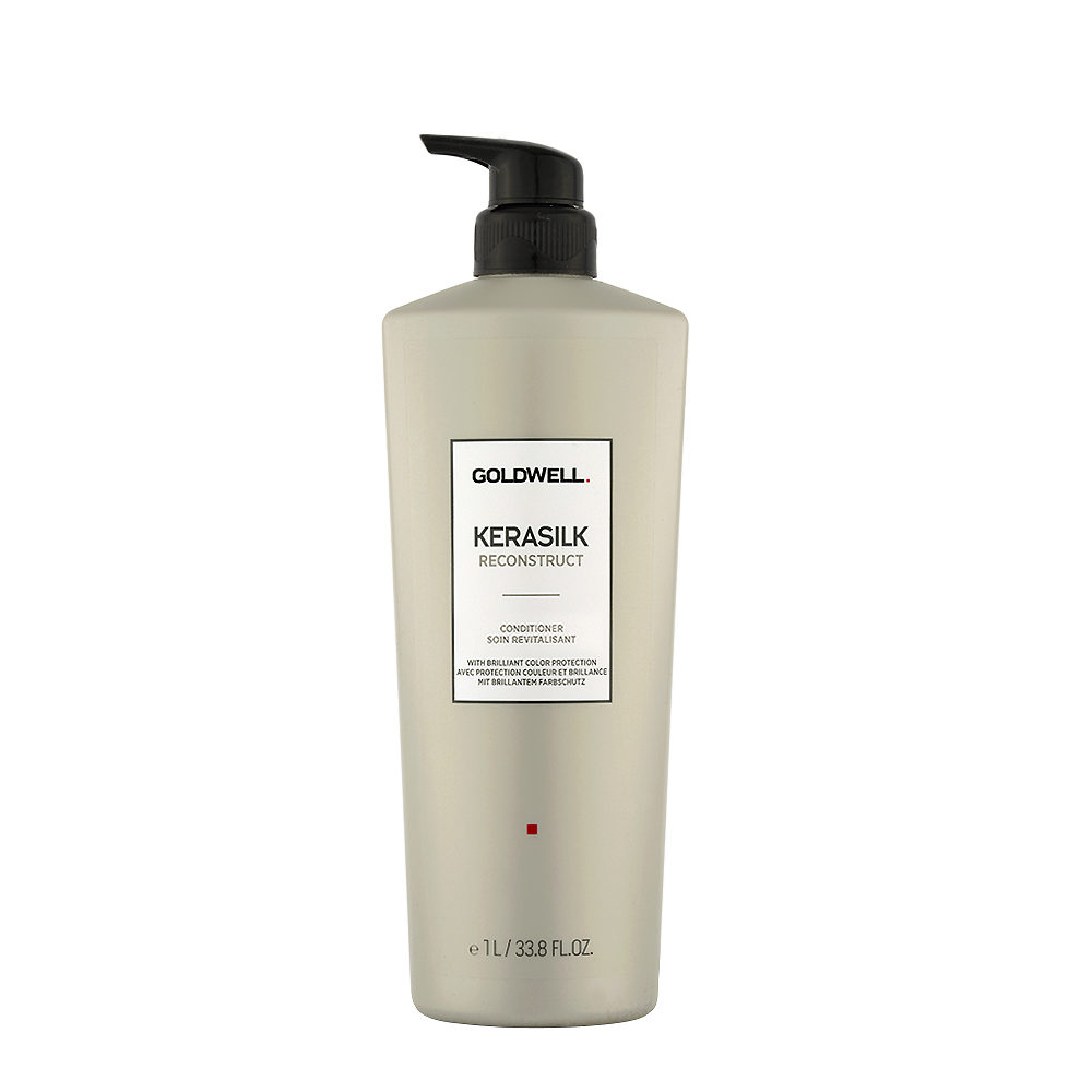 Goldwell Kerasilk Reconstruct Moisturising Hair Conditioner 1000ml - moisturizing conditioner for damaged hair