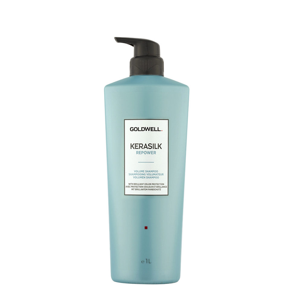 Goldwell Kerasilk Repower Volume Shampoo 1000ml - volumizing shampoo for fine and weak hair