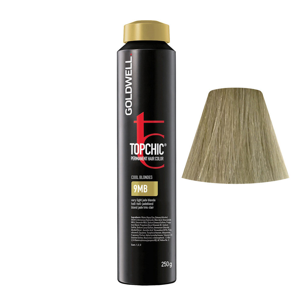 9mb Very Light Jade Blonde Goldwell Topchic Cool Blondes Can 250gr