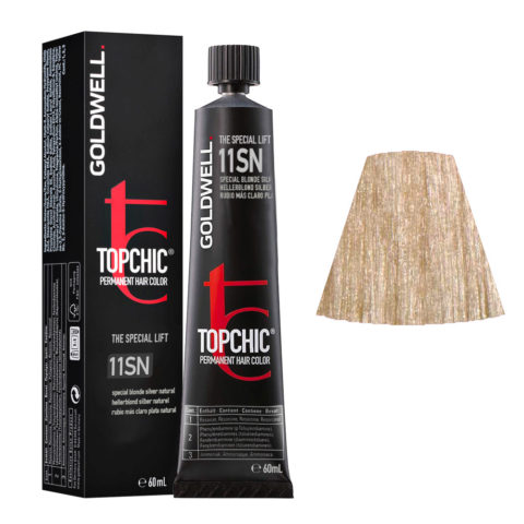 11SN Special blonde silver natural Goldwell Topchic Special lift tb 60ml