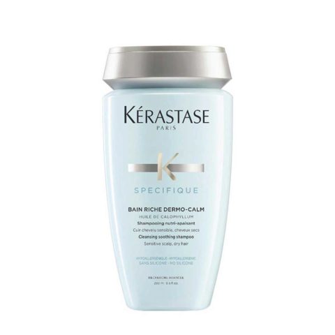 Kerastase Specifique Bain Riche Dermo Calm 250ml - soothing and purifying shampoo