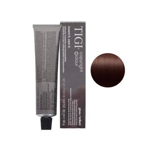 4/53 Mahogany golden brown Tigi Gloss 60ml