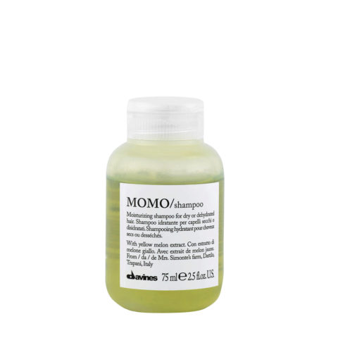 Davines Essential HairCare Momo Shampoo 75ml - hydrating shampoo for dry hair