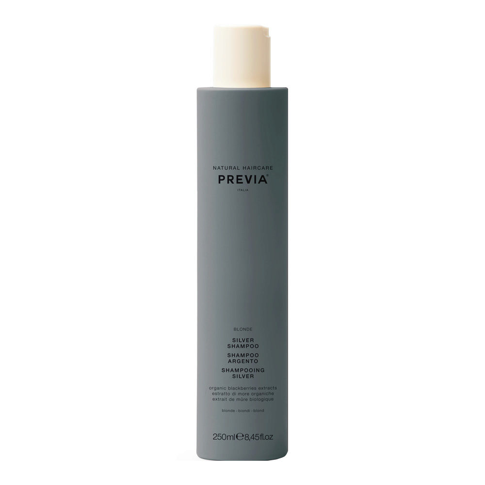 Previa Silver Blonde Shampoo 250ml - anti-yellow shampoo