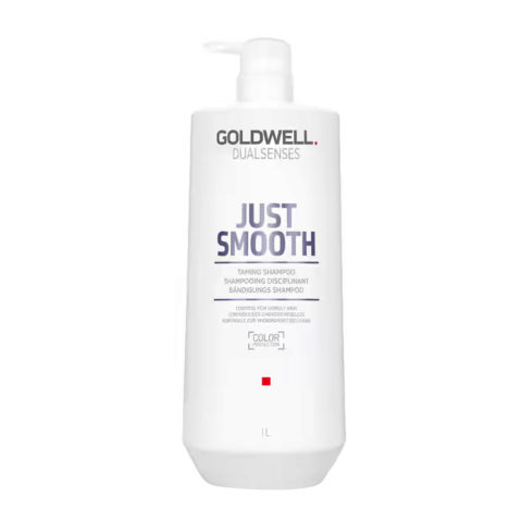 Goldwell Dualsenses Just Smooth Taming Shampoo 1000ml - disciplining shampoo for unruly and frizzy hair