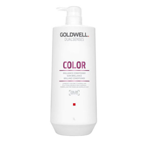 Goldwell Dualsenses Color Brilliance Conditioner 1000ml - illuminating conditioner for fine or medium hair