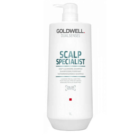 Goldwell Dualsenses Scalp Specialist Deep Cleansing Shampoo 1000ml - deep cleansing shampoo