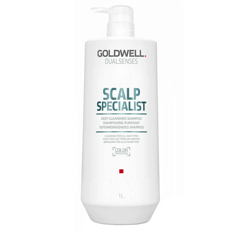 Goldwell Dualsenses Scalp Specialist Deep Cleansing Shampoo 1000ml - deep cleansing shampoo