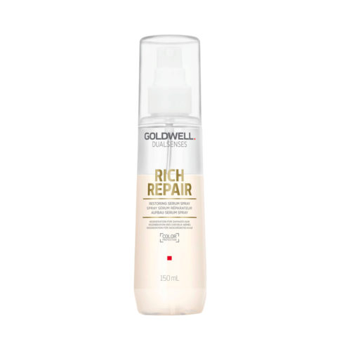 Goldwell Dualsenses Rich Repair Restoring Serum Spray 150ml - spray serum for dry or damaged hair