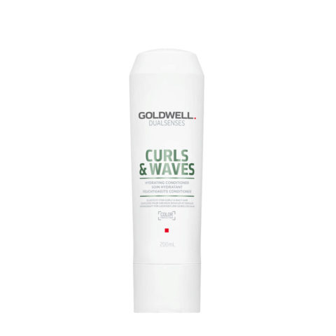 Goldwell Dualsenses Curls & Waves Hydrating Conditioner 200ml - moisturizing conditioner for curly or wavy hair