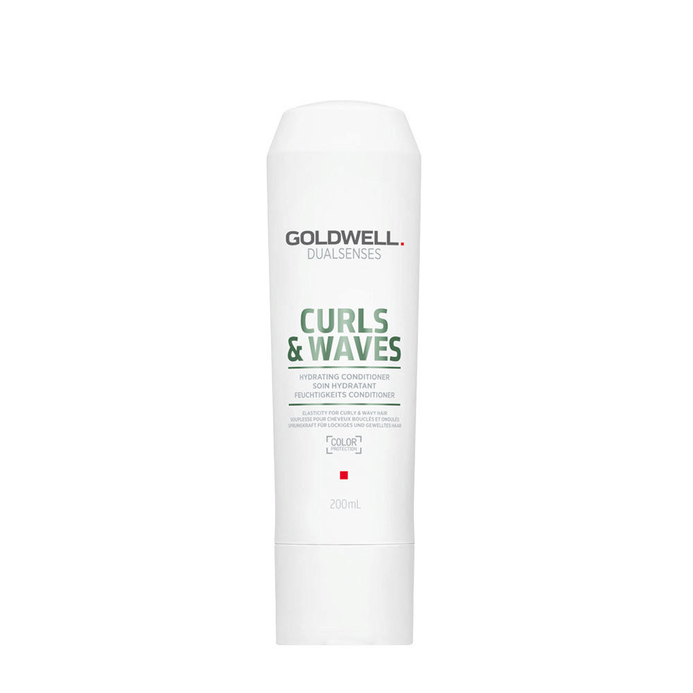 Goldwell Dualsenses Curls & Waves Hydrating Conditioner 200ml - moisturizing conditioner for curly or wavy hair