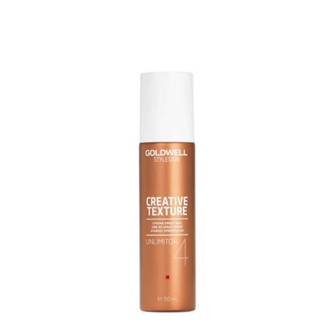 Goldwell Stylesign Creative Texture Unlimitor Strong Spray Wax 150ml - spray wax for straight or wavy hair