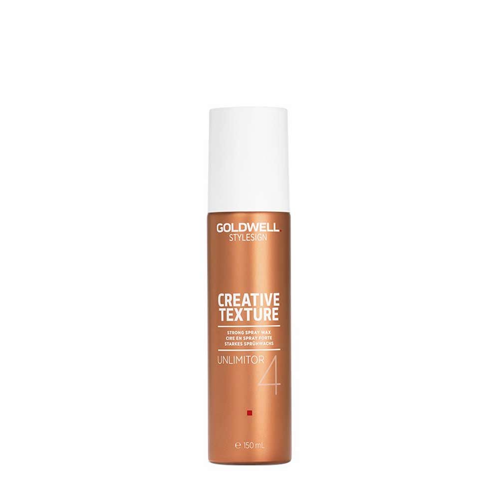 Goldwell Stylesign Creative Texture Unlimitor Strong Spray Wax 150ml - spray wax for straight or wavy hair