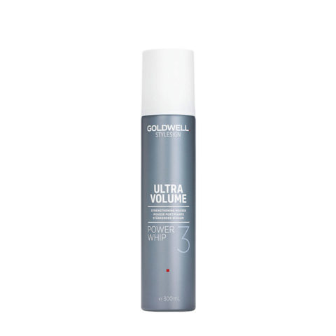 Goldwell Stylesign Ultra Volume Power Whip Strengthening Mousse 300ml - strengthening and volumizing mousse