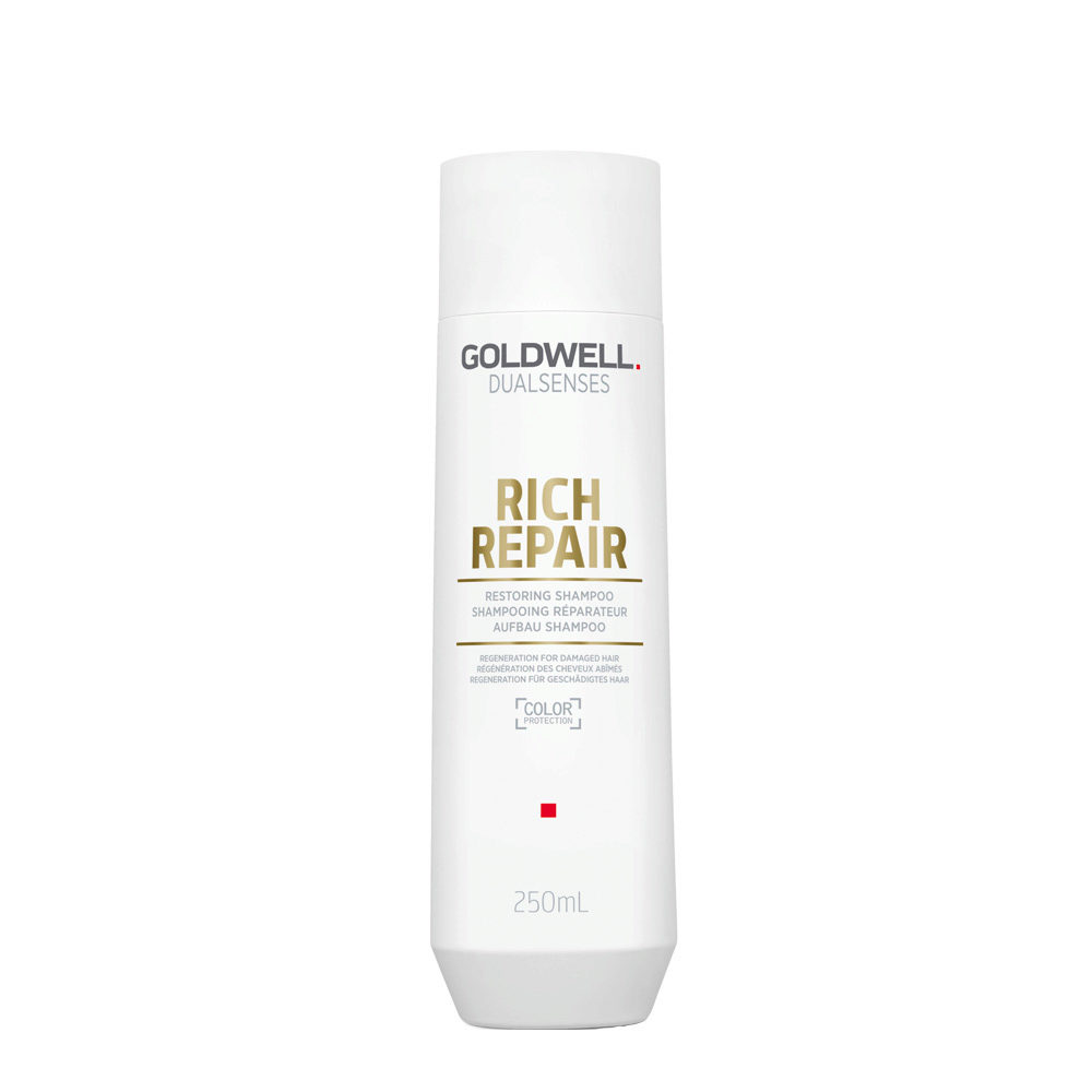 Goldwell Dualsenses Rich Repair Restoring Shampoo 250ml - shampoo for dry or damaged hair