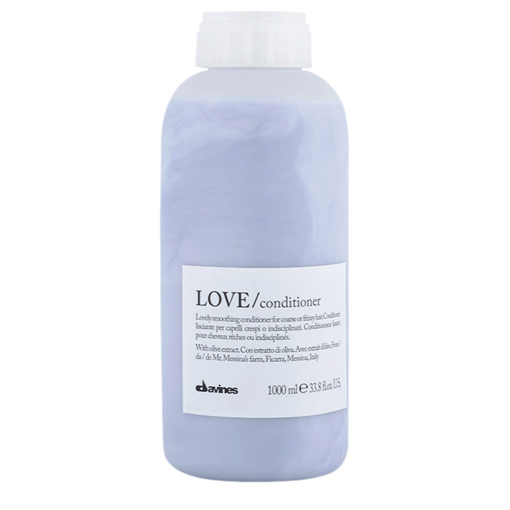 Davines Essential HairCare Love Smoothing Conditioner 1000ml - smoothing conditioner for unruly hair