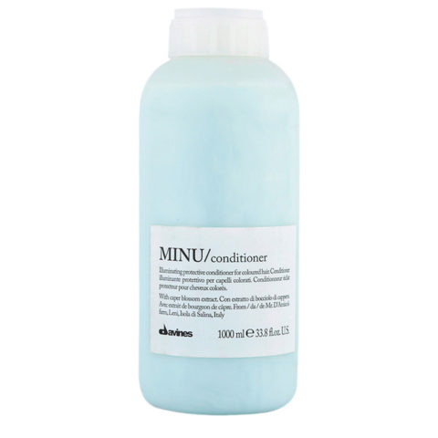 Davines Essential HairCare Minu Conditioner 1000ml - shining conditioner for coloured hair