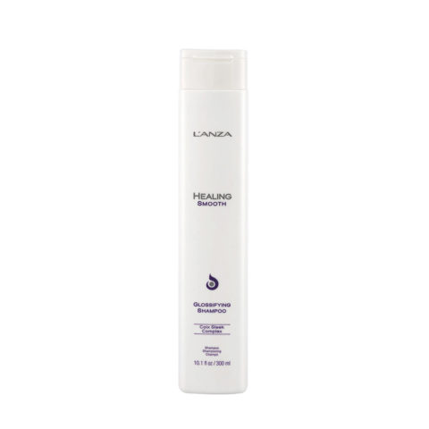 L' Anza Healing Smooth Glossifying Shampoo 300ml - antifrizz illuminating shampoo