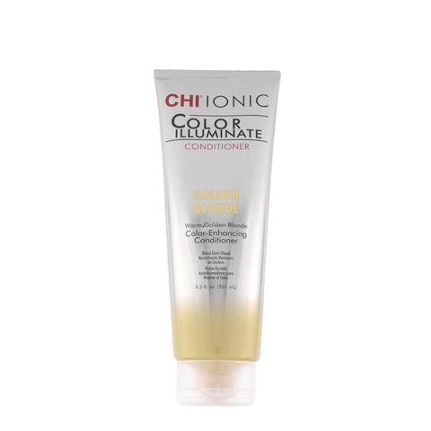 CHI Ionic Color Illuminate Conditioner Golden Blonde 251ml - color enhancing conditioner warm blonde