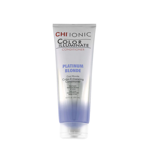 CHI Ionic Color Illuminate Conditioner Platinum Blonde 251ml - color enhancing conditioner