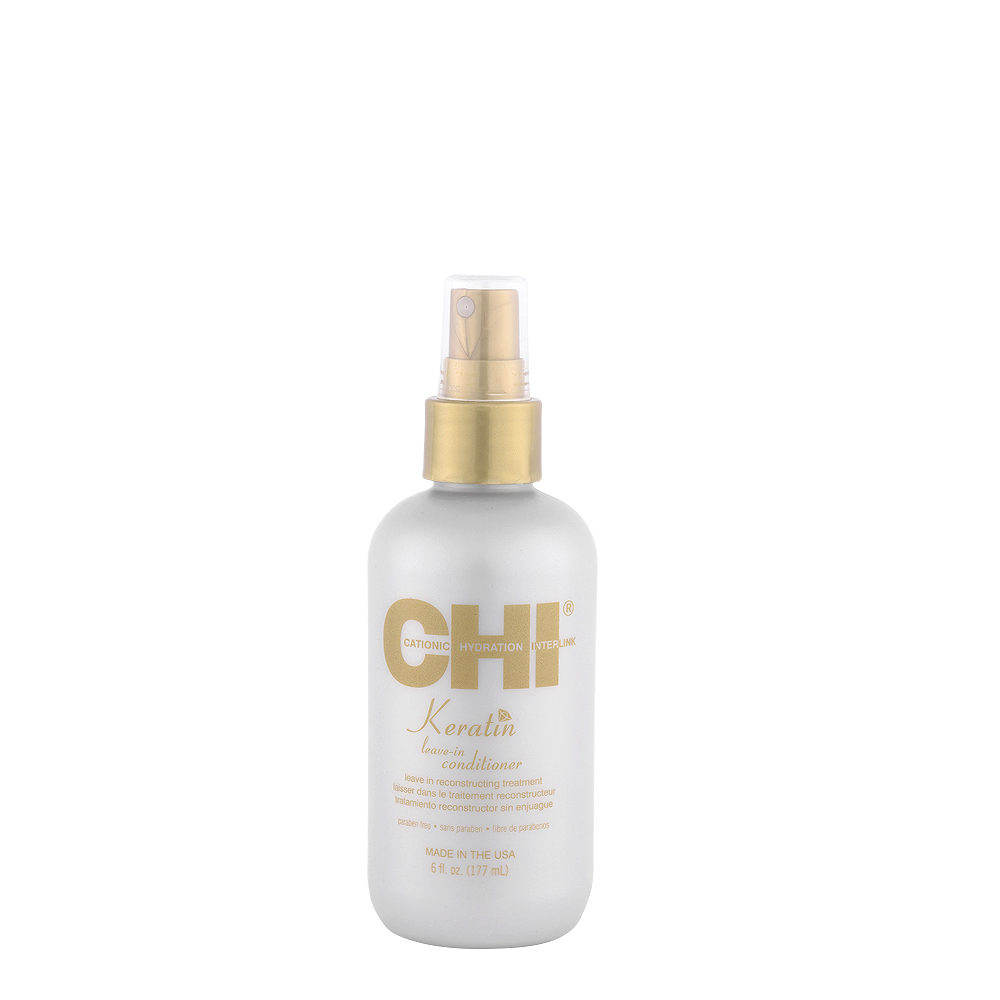 CHI Keratin Leave In Conditioner 177ml - restructuring spray conditioner