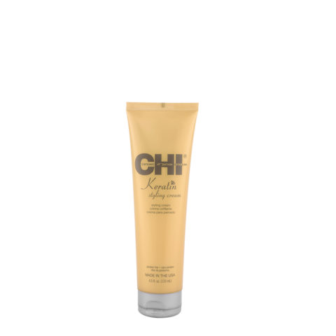 CHI Keratin Styling Cream 133ml - lightweight, conditioning styling cream