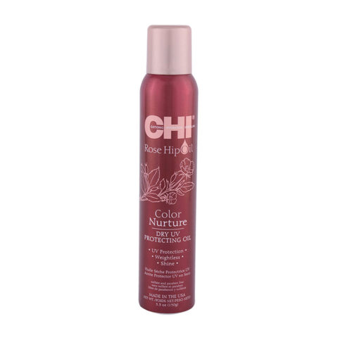 CHI Rose Hip Oil Dry UV Protecting Oil 150gr - Uv protection, weightless and shine