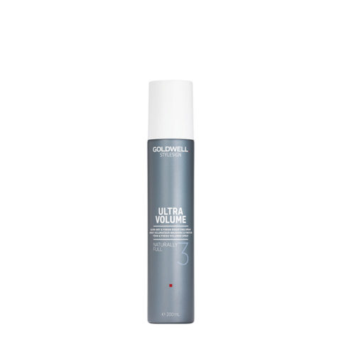 Goldwell Stylesign Ultra Volume Naturally Full Blow-Dry & Finish Bodifying Spray 200ml - multi-use bodifying spray