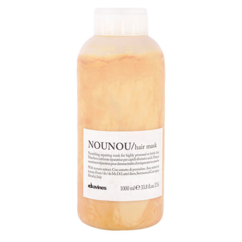 Davines Essential HairCare Nounou Hair Mask 1000ml - repairing mask for damaged and dry hair