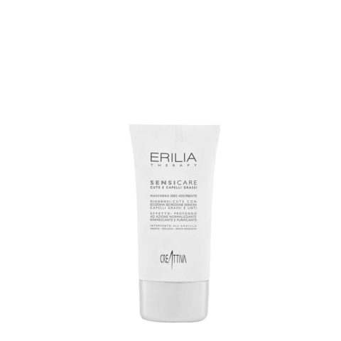 Creattiva Erilia Sensicare Maschera Sebo Assorbente 150ml -oily scalp and hair mask