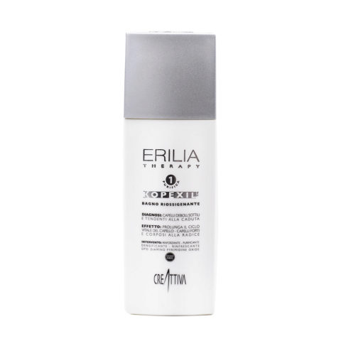 Creattiva Erilia Kopexil Bagno Riossigenante 250ml - hair revitalizer shampoo