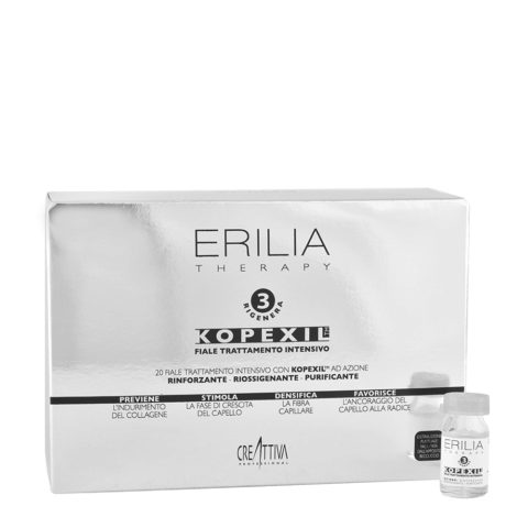 Creattiva Erilia Kopexil Intensive treatment Antihairloss vials 20x8ml