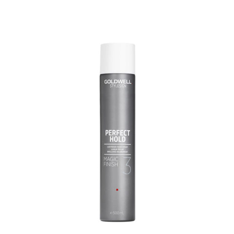 Goldwell Stylesign Perfect Hold Magic Finish Lustrous Hair Spray 500ml - illuminating hairspray for all hair types
