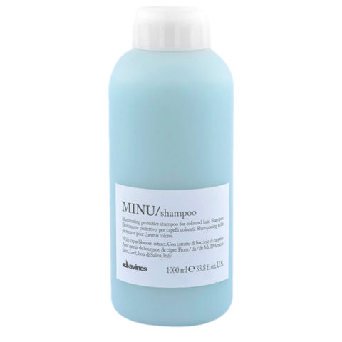 Davines Essential HairCare Minu Shampoo 1000ml - illuminating shampoo for coloured hair