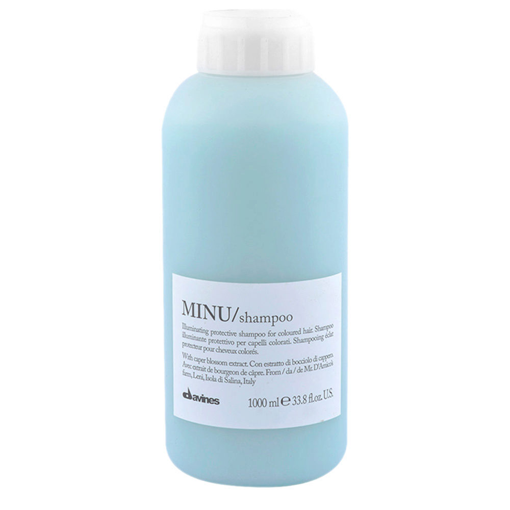 Davines Essential HairCare Minu Shampoo 1000ml - illuminating shampoo for coloured hair