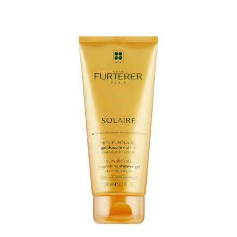 René Furterer Solaire Nourishing Shower Gel Hair and Body 200ml