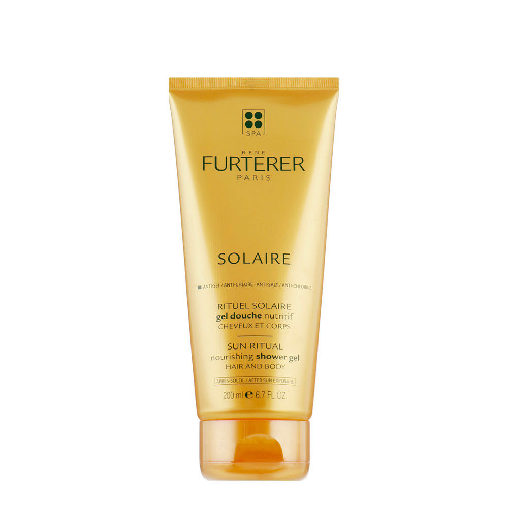 René Furterer Solaire Nourishing Shower Gel Hair and Body 200ml