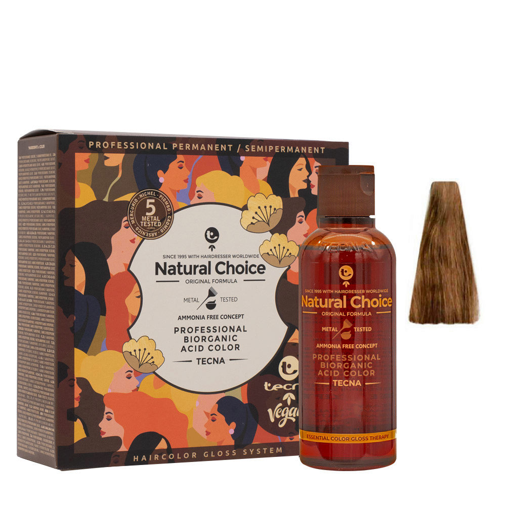 7.0 Medium Blond Tecna NCC Biorganic Acid Color 3x130ml