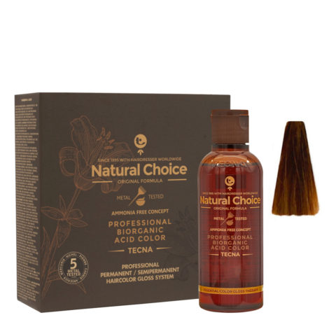 7.32 Medium Gold Natural Blonde Tecna NCC Biorganic Acid Color 3x130ml