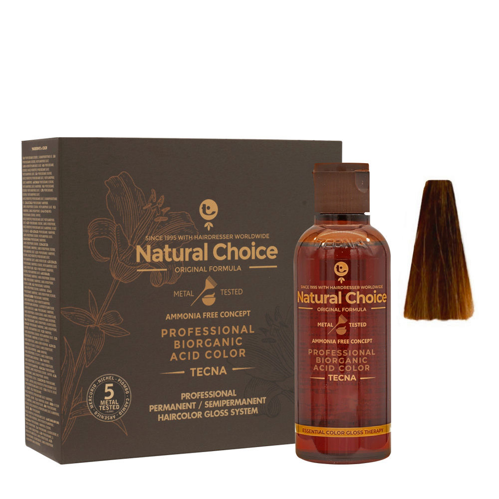 7.32 Medium Gold Natural Blonde Tecna NCC Biorganic Acid Color 3x130ml