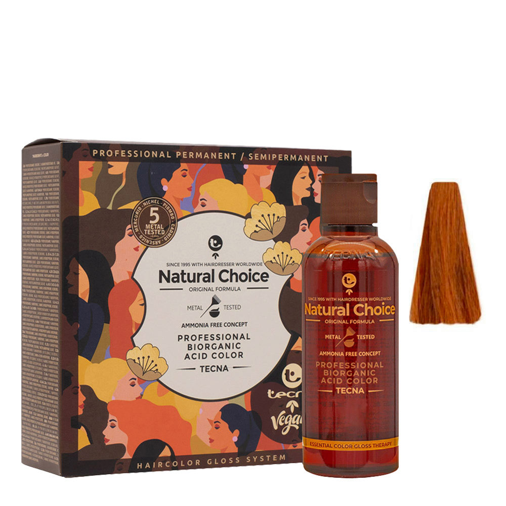 7.35 Wood Natural Blond Tecna NCC Biorganic Acid Color 3x130ml