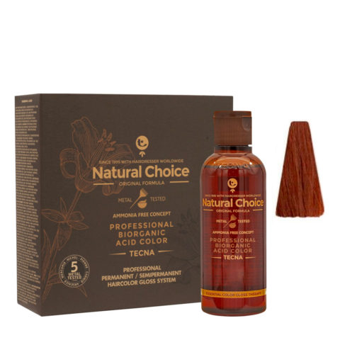 6.4 Dark Copper Blond Tecna NCC Biorganic Acid Color 3x130ml