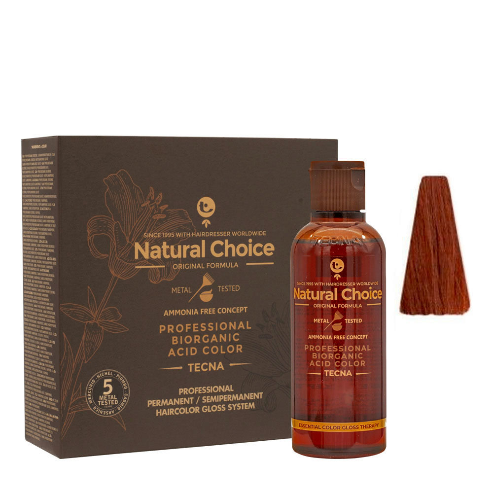 6.4 Dark Copper Blond Tecna NCC Biorganic Acid Color 3x130ml