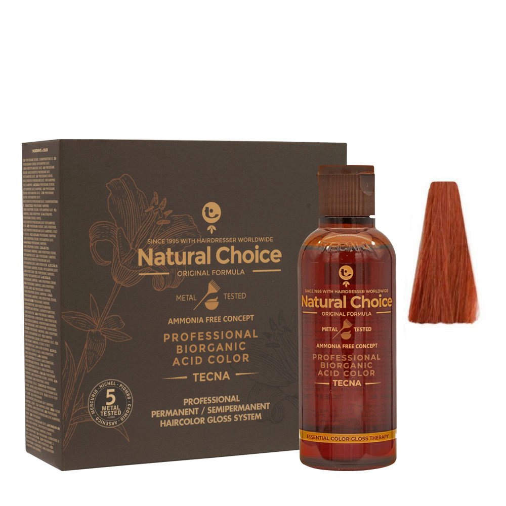 6.43 Dark Copper Golden Blond Tecna NCC Biorganic Acid Color 3x130ml