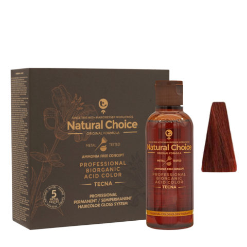 6.66 Intense Red Dark Blond Tecna NCC Biorganic Acid Color 3x130ml