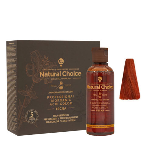 7.6 Medium Red Blond Tecna NCC Biorganic Acid Color 3x130ml