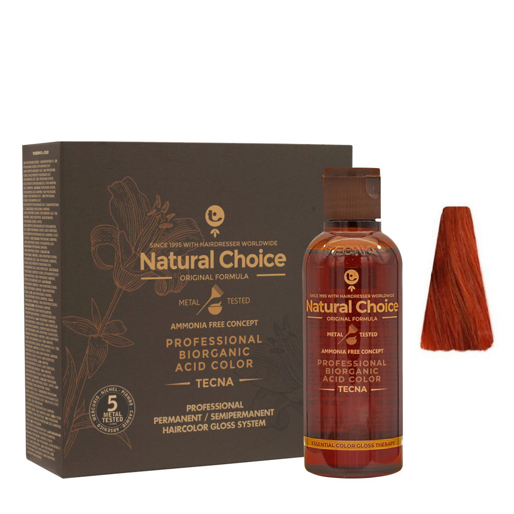 7.6 Medium Red Blond Tecna NCC Biorganic Acid Color 3x130ml